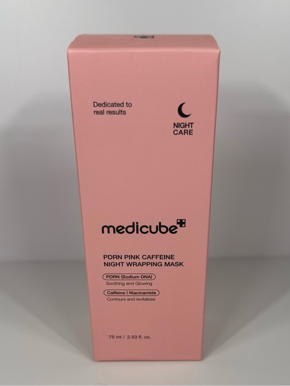 Medicube PDRN Pink Caffeine Night Wrapping Mask 2.53 fl oz / 75ml